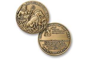 ARMED FORCES DEPOT U.S. Navy Trusty Shellback Challenge Coin