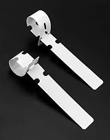 QWORK 300Pcs Plastic Tree Labels Garden Plant Tags 2x21cm White view 3