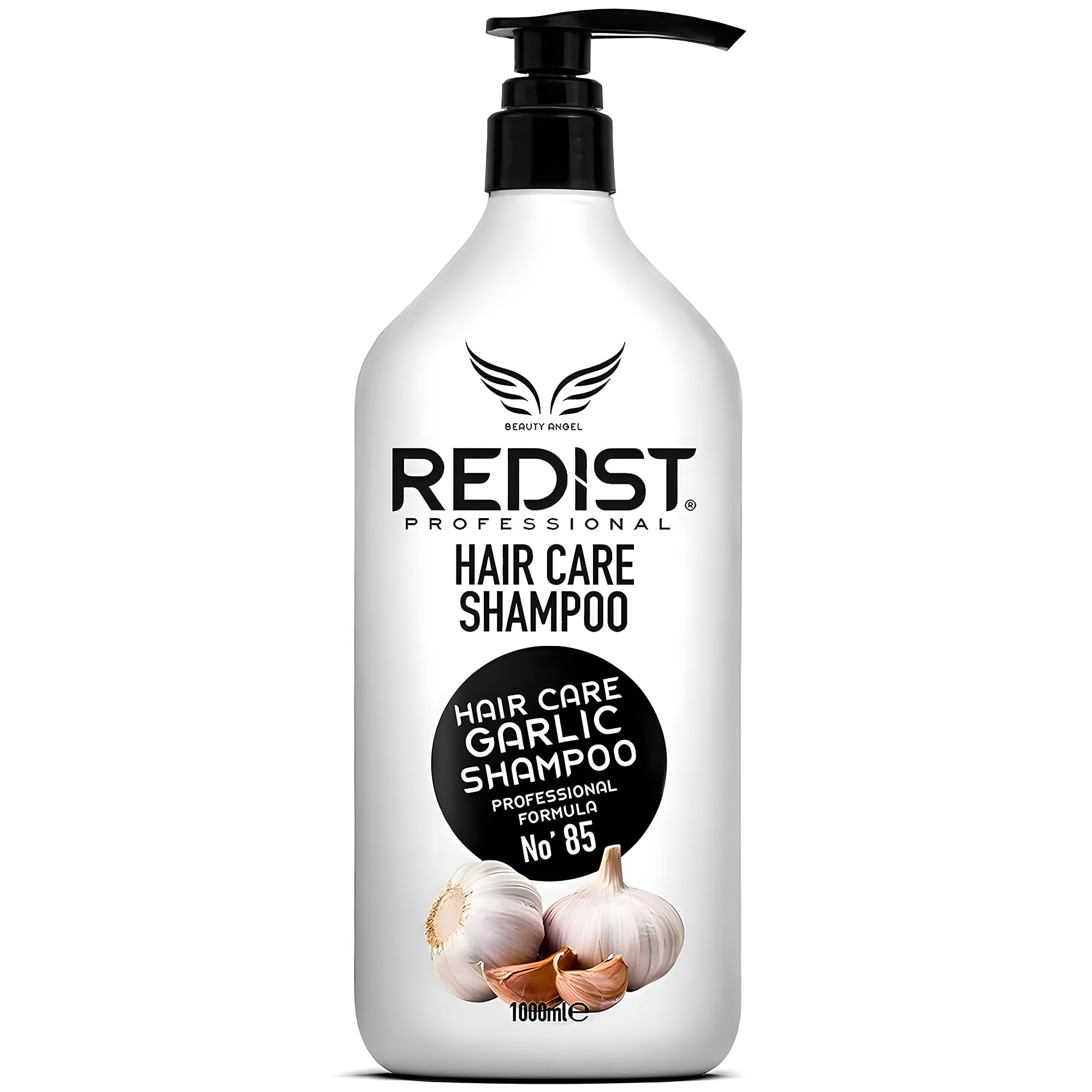 Redist Garlic Hair Shampoo 1000ml | Anti Hair Loss & Strengthening Formula | Nourishes Fragile Dry Damaged Hair | Promotes Healthy Scalp | Natural Garlic Extracts | Floral Fragrance | For Men & Women