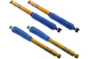 SOUTHWEST SPEED NEW BILSTEIN FRONT & REAR SHOCKS FOR 86-98 FORD 4WD F-250 F-350, 46MM GAS PRESSURE SHOCK ABSORBERS, BASE CUSTOM EDDIE BAUER LARIAT XLT SPECIAL XLS