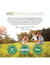 USDA SuperGreen Food by Feel Great 365-60 Capsules - Veggies, frutas, antioxidantes, ácidos de...
