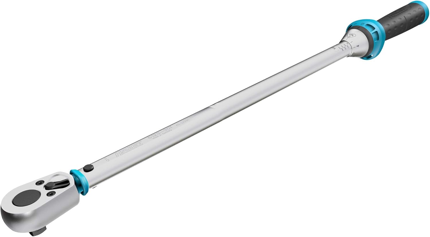 HAZET torque wrench 5123-3CT I Output: square 12.5 mm (1/2 inch), tolerance: 3 %