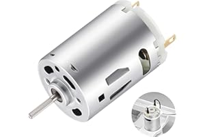Saillong 1 Pcs 12V DC Fan Motor Compatible with Ventline BVD0218-00, RV Vent Motor Compatible with Ventline Ventadome Lids and Accessories, Round Shaft for RV Bathroom Roof Exhaust Fan Accessories