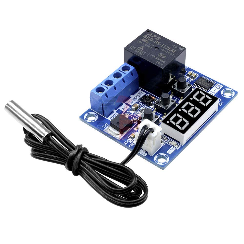 DC 12V Termostato Digital Controlador de Temperatura Nevera ...