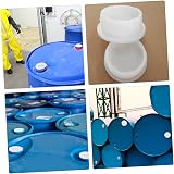 CANIGHT 10Pcs Bung Cap Seal Covers for Oil Water Drums Coarse Thread Poly view 2