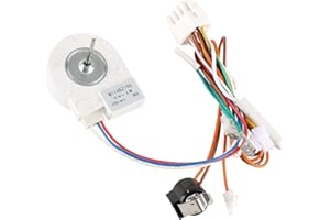SALUGRE OEM W11452196 Refrigerator Evaporator Fan Motor Compatible with Whirlpool Refrigerator, Replacement Part W10514110 W11374554 4962144 AP6987262 PS16217991 EAP16217991