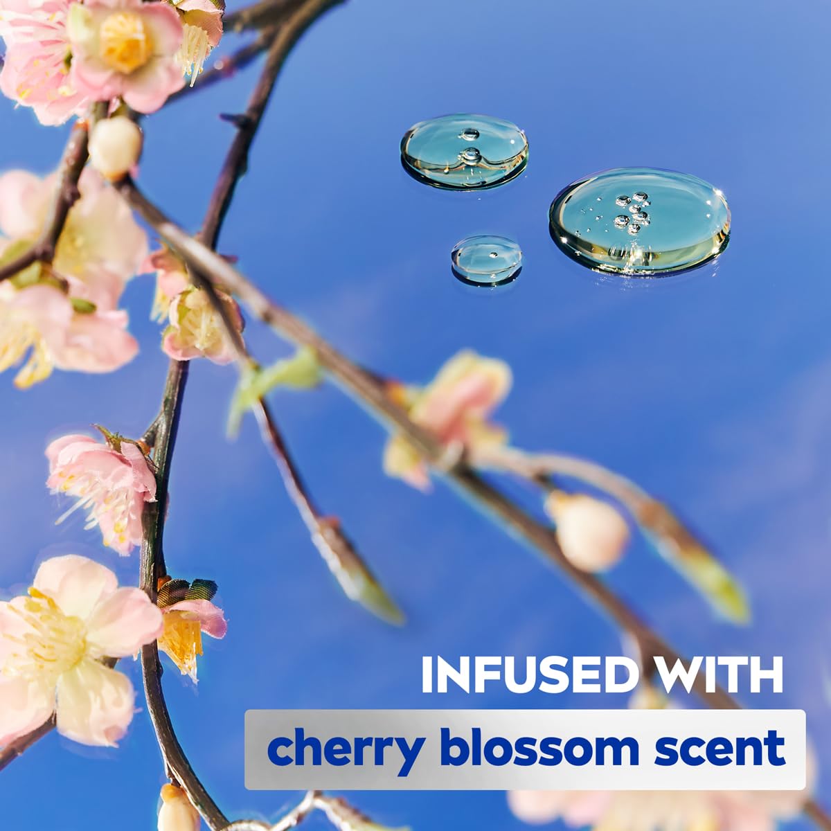 NIVEA Oil Infused Cherry Blossom and Jojoba Oil Body Lotion for Women, Fast-Absorbing and Non-Greasy Cherry Blossom Scented Lotion Moisturizes for 48 Hours, 16.9 Fl Oz Pump Bottle