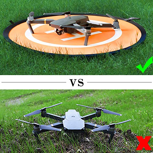 Drone Landing Pad, WisFox Universal Waterproof D 75cm/30'' Portable