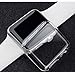Sfmn Apple Watch 1 Case 2- Pack iwatch 1 42mm Case Ultra-Slim Cystal Clear Full Coverage All-Around PC Hard Cover Case for Apple Watch Series 1 42MM (Clear+Gray)(2Pack-42MM)