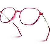 VISOONE Lightweight TR90 Blue Light Blocking Glasses Frame with Anti Glare Eye Protection for Women and Men RANE