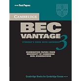 Cambridge BEC Vantage 3 Student's Book with Answers (BEC Practice Tests)