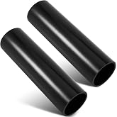 Landical 2 Pcs 3 Inch ABS Pipe x 1 ft, Black Plastic Drain Pipe | For Drain Waste Vent Systems, Corrosion Resistant ABS Material, Easy to Cut and Install, Fits Standard 3 Inch Fittings