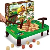 TGHIJKK Dinosaur Ice Breaker Game Kids 3-8, Family Board Game, 2-Player | 56 ice blocks, 2 hammers, 1 dinosaur included. Family game night, birthday gifts for boys girls 3-8. Screen-free fun