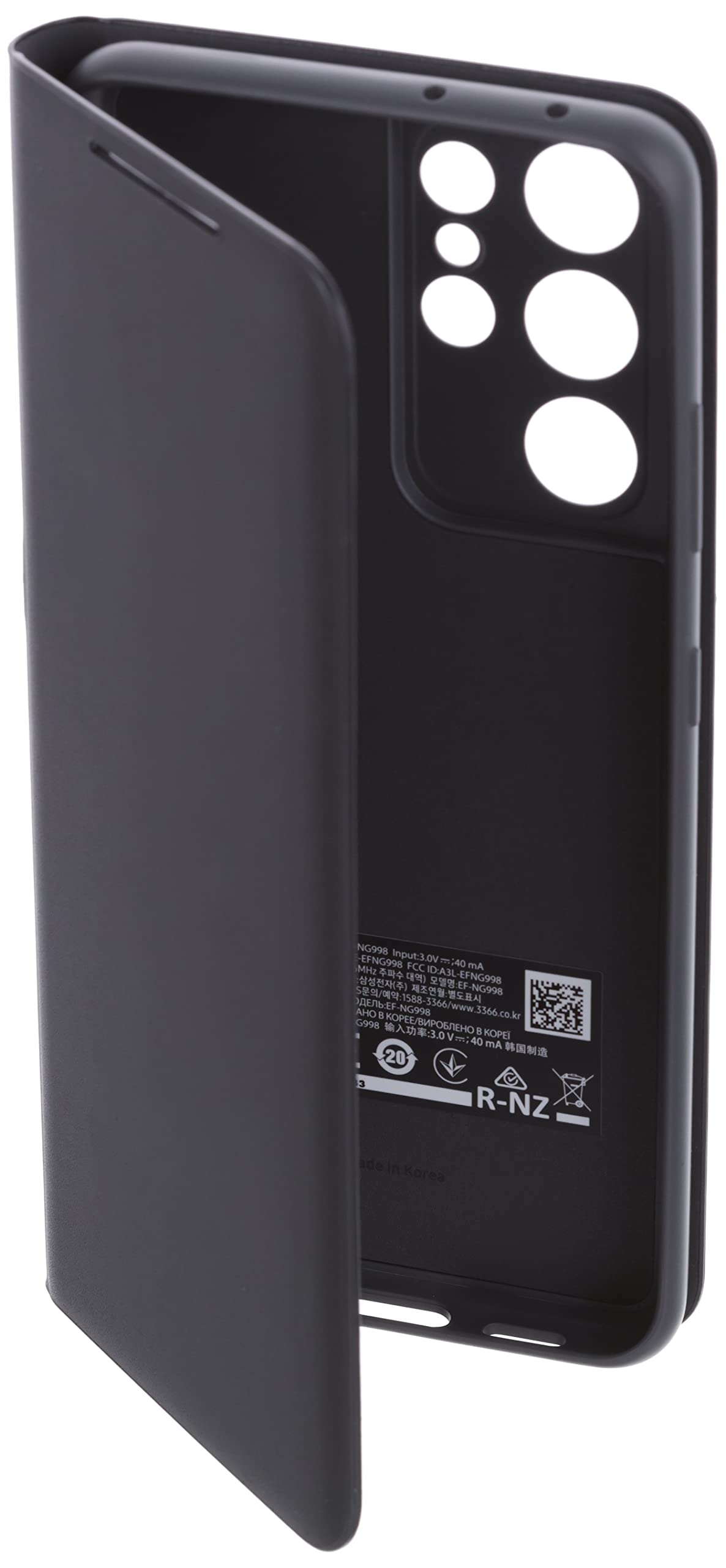 Samsung LED View Cover for G998B Samsung Galaxy S21 Ultra Black