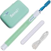 TalkTools Sensi Oral Motor Therapy Essential, Sensory Vibration Tool with Textured Chewy Tip for Oral Stimulation, Kids and Adult Feeding, Speech and Myofunctional Development (Rechargeable)