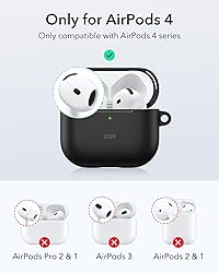 ESR for AirPods 4 Case, Compatible with Apple