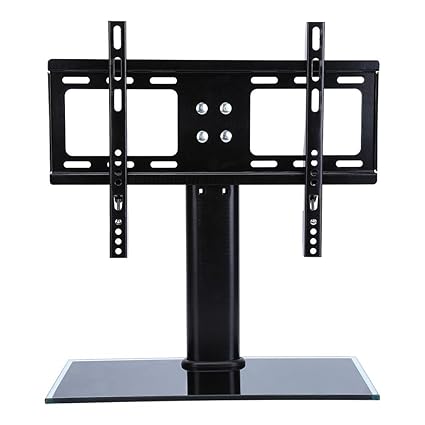 Supporto Per Tv Lcd Led Supporto Da Tavolo Per Tv Staffa Con Piedistallo Universale Piedistallo Supporto Per Tv Nero 26 32pollici