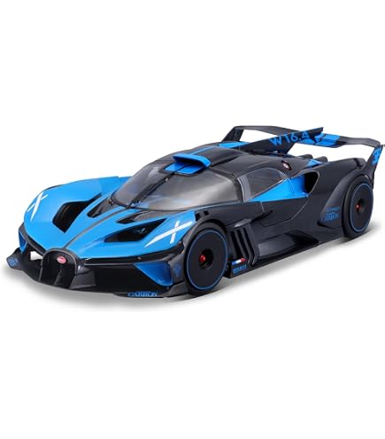 Amazon.com: Bburago 1:18 Bugatti Divo - Blue : Toys & Games