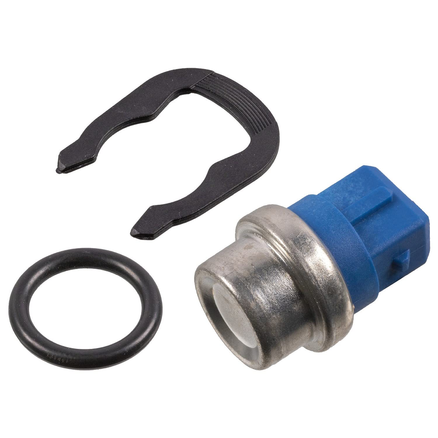 febi bilstein 34762 Coolant Temperature Sensor with seal and retaining spring, pack of one