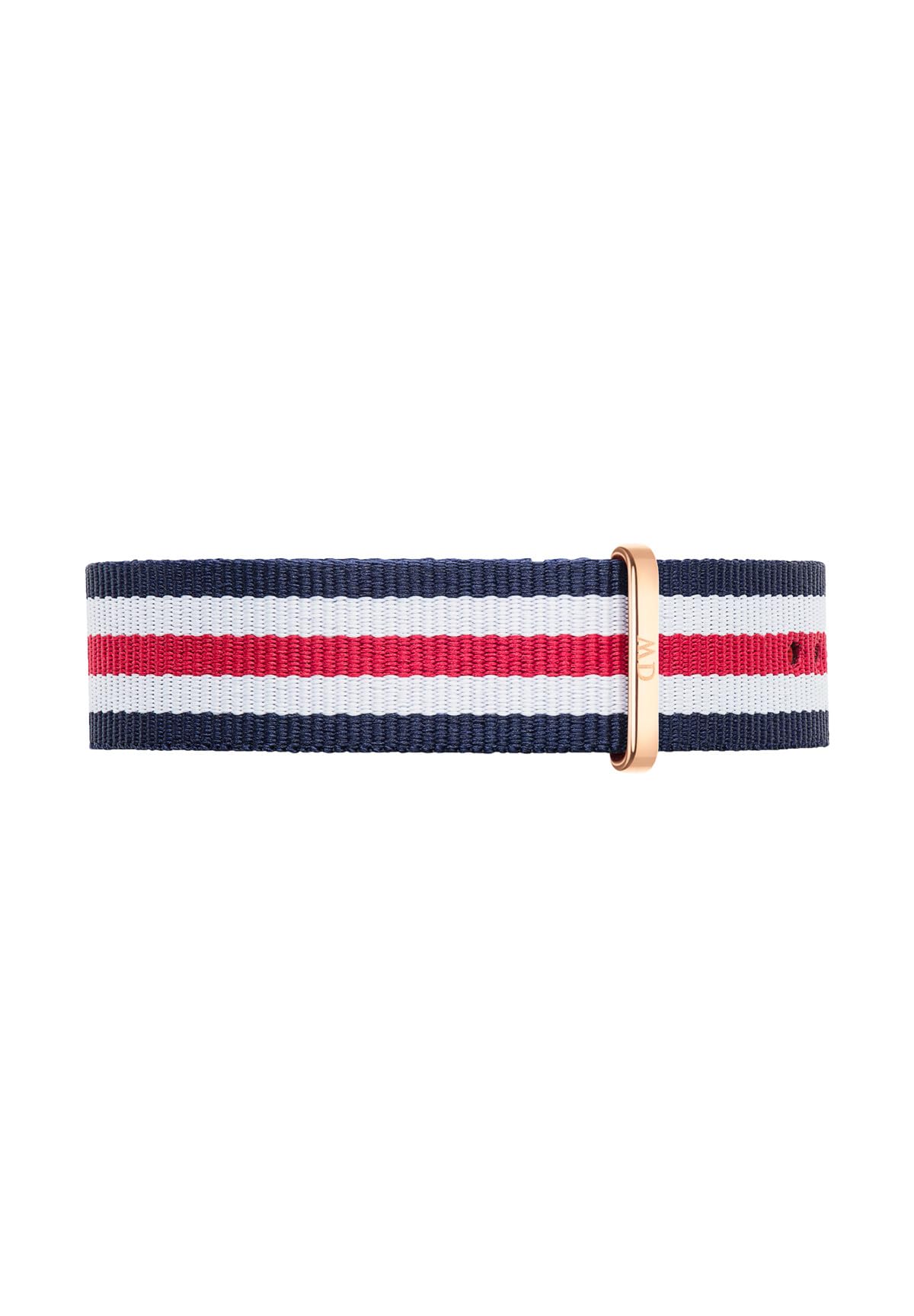 Daniel Wellington Classic Canterbury, Blue-White-Red/Silver Watch Strap, 20mm, NATO, for Men