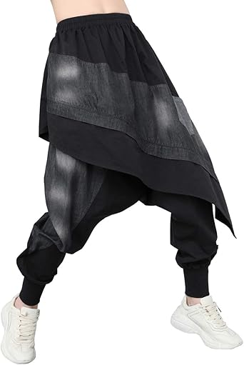 high waisted harem trousers