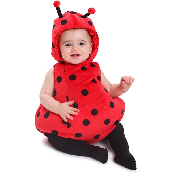 Amazon.com: Seasons Infant Baby Girls Ladybug Dress with Tutu Skirt  Halloween Costume (12-18 Months) Red Black : Clothing, Shoes & Jewelry