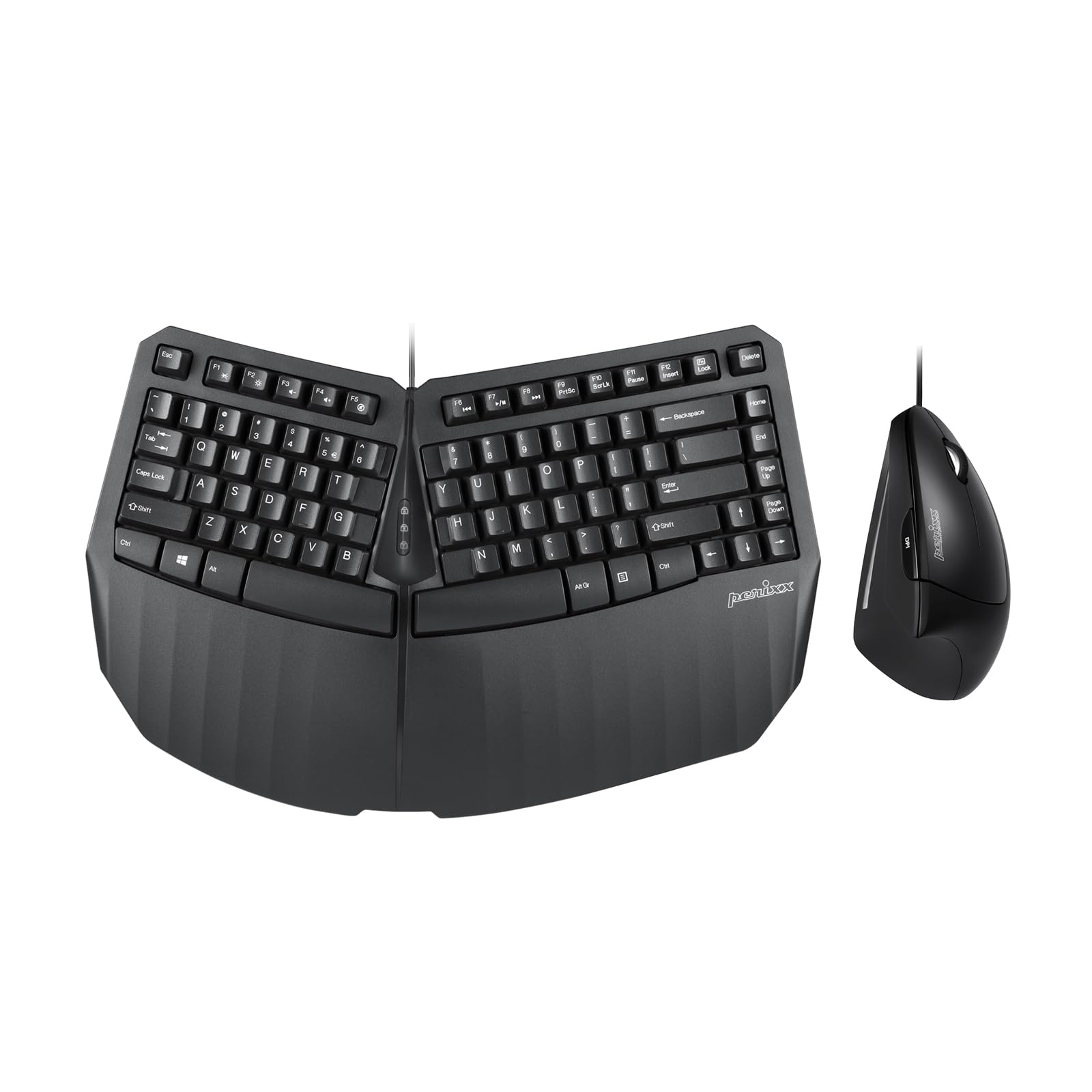 Mua Perixx PERIDUO-413B US, Wired USB Ergonomic Compact Split Keyboard ...