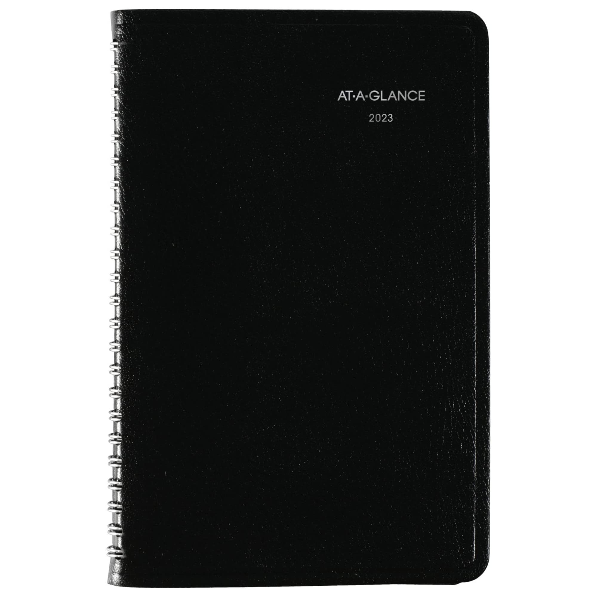 At-A-Glance 2023 Weekly Planner, DayMinder, Hourly Appointment Book, 5" x 8", Small, Black (G20000), G2000023
