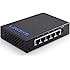 Linksys Business LGS105 5-Port Desktop Gigabit Ethernet Network Unmanaged Switch I Metal Enclosure