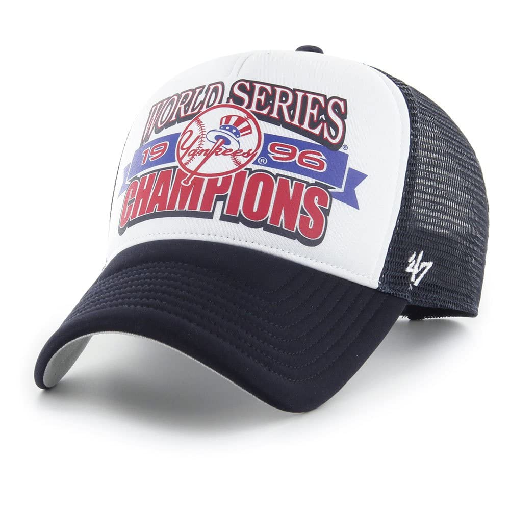 '47 Brand Mesh Trucker Cap - FOAM CHAMP New York Yankees, White