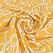 ARFBEAR Bohemian Tapestry, Mandala Hippie Popular Wall Hanging Tapestry Warm Golden Orange Beach Blanket (medium-59 x 51 in)