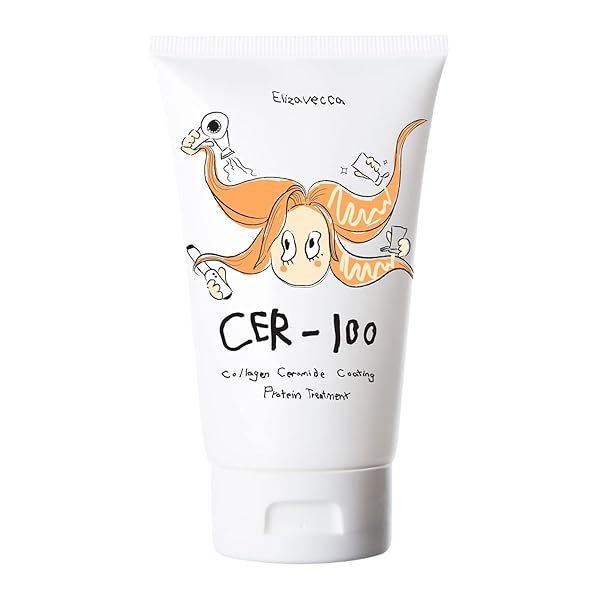 ELIZAVECCA CER-100, COLLAGEN CERAMIDE COATING PROTEIN TREATMENT, 3.38...