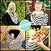 Baby Car Seat Canopy & Multi-Use Nursing Cover - FREE GIFT BOX SET - 
