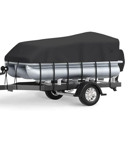 New Beige 24 FT VORTEX Ultra 5 Year Canvas Pontoon/Deck