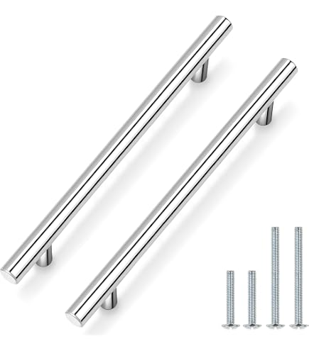 thumbnail: Cosmas Chroom Kast Handvatten - 20 Stuks, Gepolijst Chroom, 2-3/8 Inch Lang