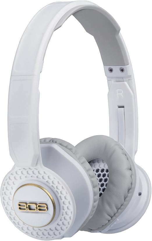 808 Shox BT Wireless and Wired OnEar Headphones White Amazon.ca