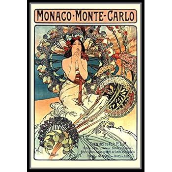 Alphonse Much FRIDGE MAGNET 2.5x3.5 Monte Carlo Magnetic Poster Canvas Prin