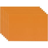 PATIKIL Orange Phenolic Sheet 150 x100x1mm Laminated Resin Plate 6pcs | Board PCB Sheet for Electrical Electronic Fixtures DIY and Crafts