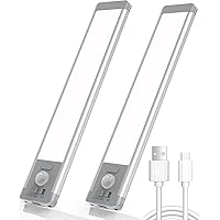 Under Cabinet Lights Motion Sensor: Under Counter Lights 30-LED Cabinet Lights Wireless 1000mah Rechargeable Led Closet Light