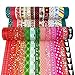 10 Pack Decorative Christmas Washi Masking Tapes Set(Red)