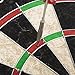 DMI Sports Brittany Recreational Bristle Dartboard Features Self-Healing Sisal Fibers for Years of Use