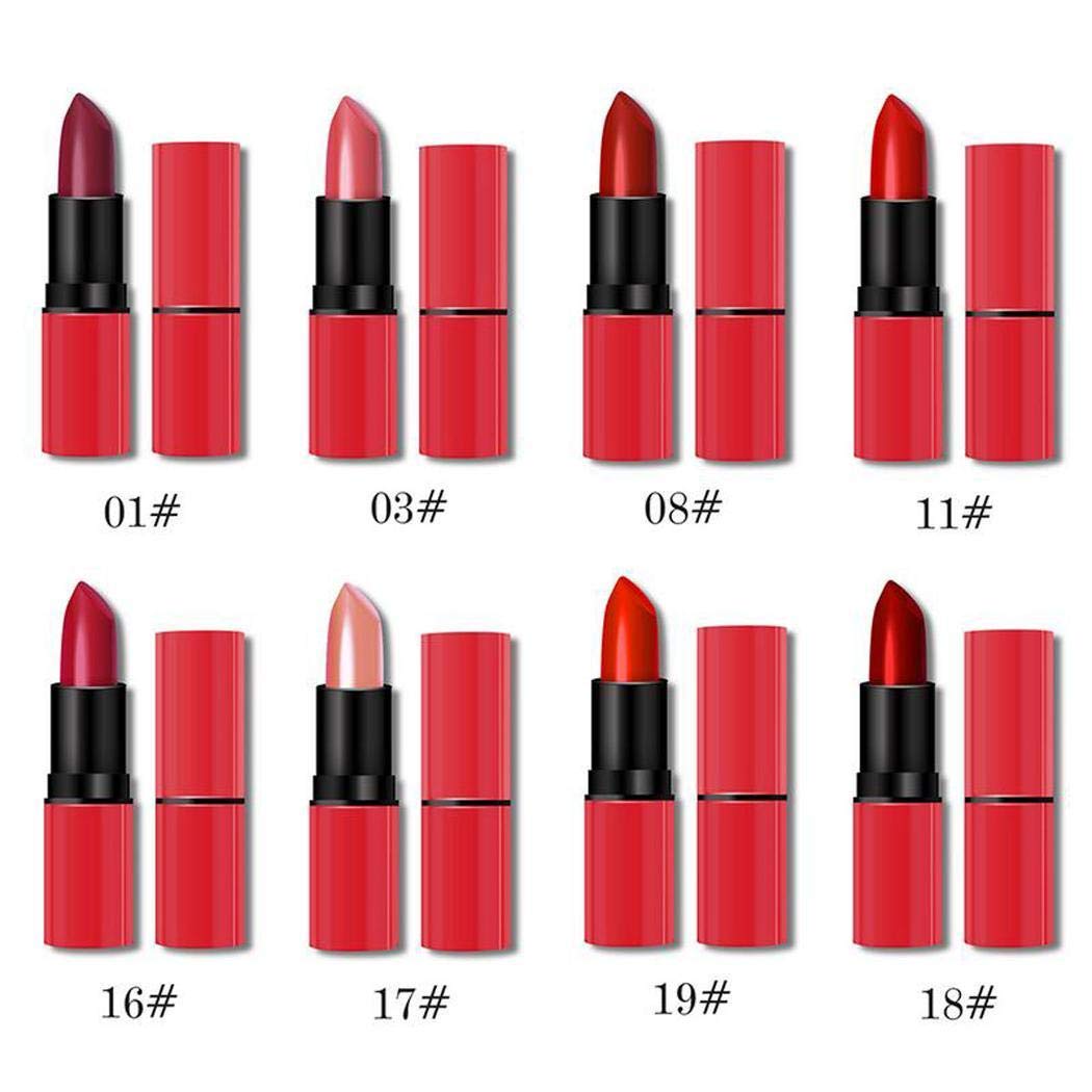 UpBeauty Long-lasting Moisturize Matte Lipstick Waterproof Red Tube Lip Gloss Cosmetics Paint Sprayers