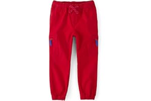 Gymboree Boys' and Toddler Woven Pull on Cargo Jogger Pants