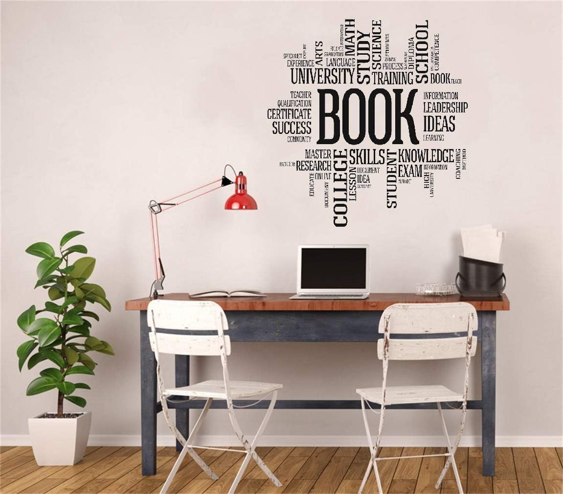 25 Home Décor Reading Decals School Classroom Vinyl Wall