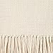 Amazon Brand – Rivet Modern Global-Inspired Boho Textured Tassel 100% Cotton Throw Blanket, Gray