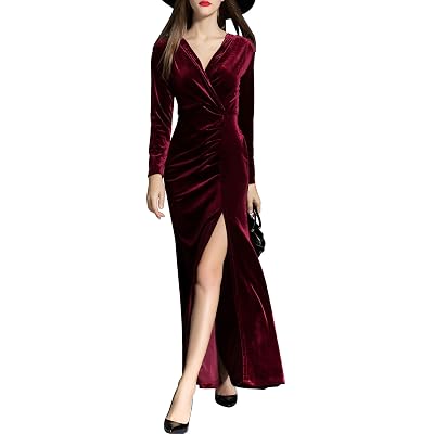Buy Ababalaya Womens 90s Retro Velvet 