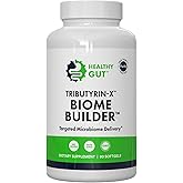 Healthy Gut Tributyrin-X | Most Bioavailable Butyrate Supplement for Gut Health & Leaky Gut Support | 99% Pure w/Zero Odor | 90 Softgels