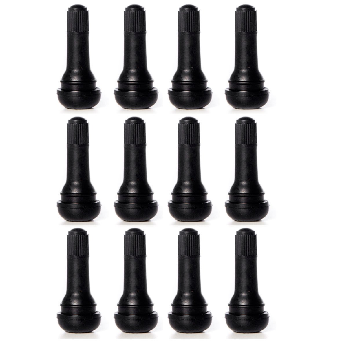 Circuit Performance Black Rubber Valve Stems TR413 30mm (40 Pieces