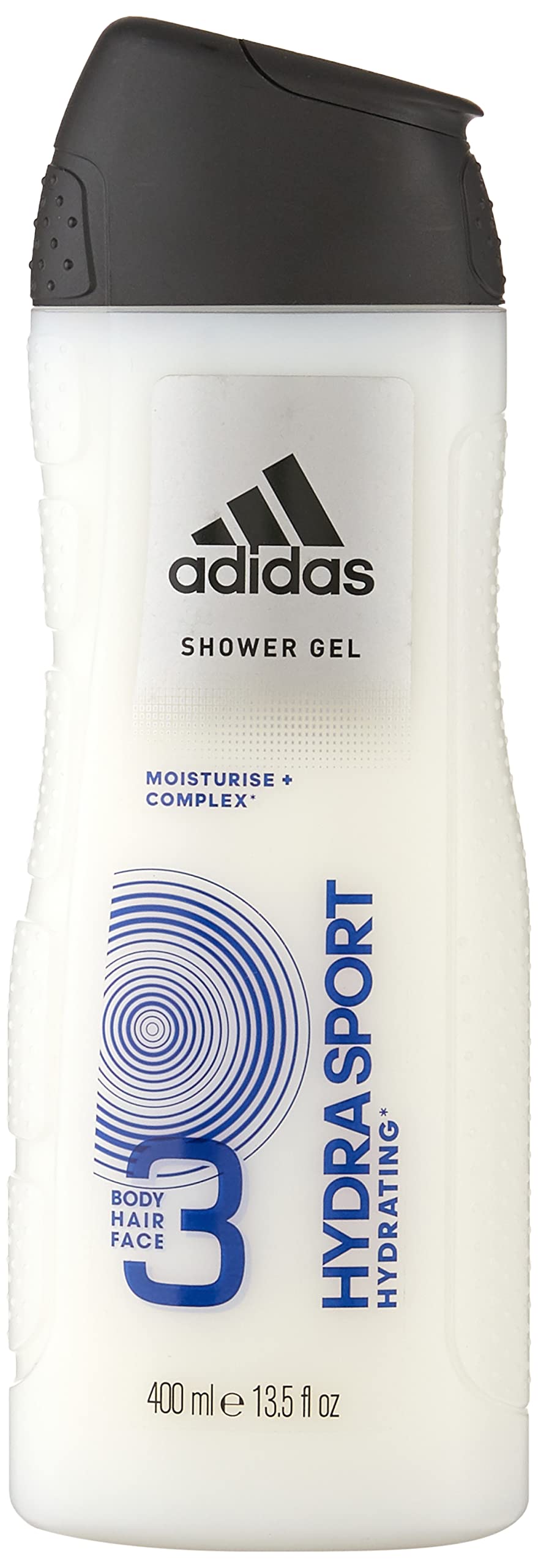ADIDAS 3-in-1 Hydra Sport Shower Shower Gel, 400 ml
