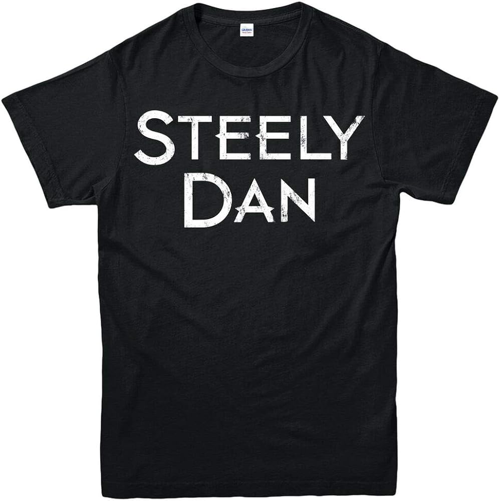 Steely Dan TShirt, Soft Rock Adult & Kids Tee Top Black Amazon.co.uk